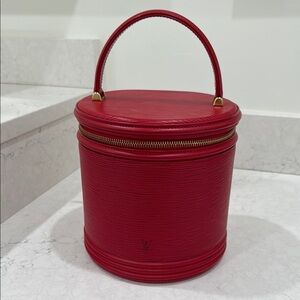 Red Louis Vuitton Cannes Bag